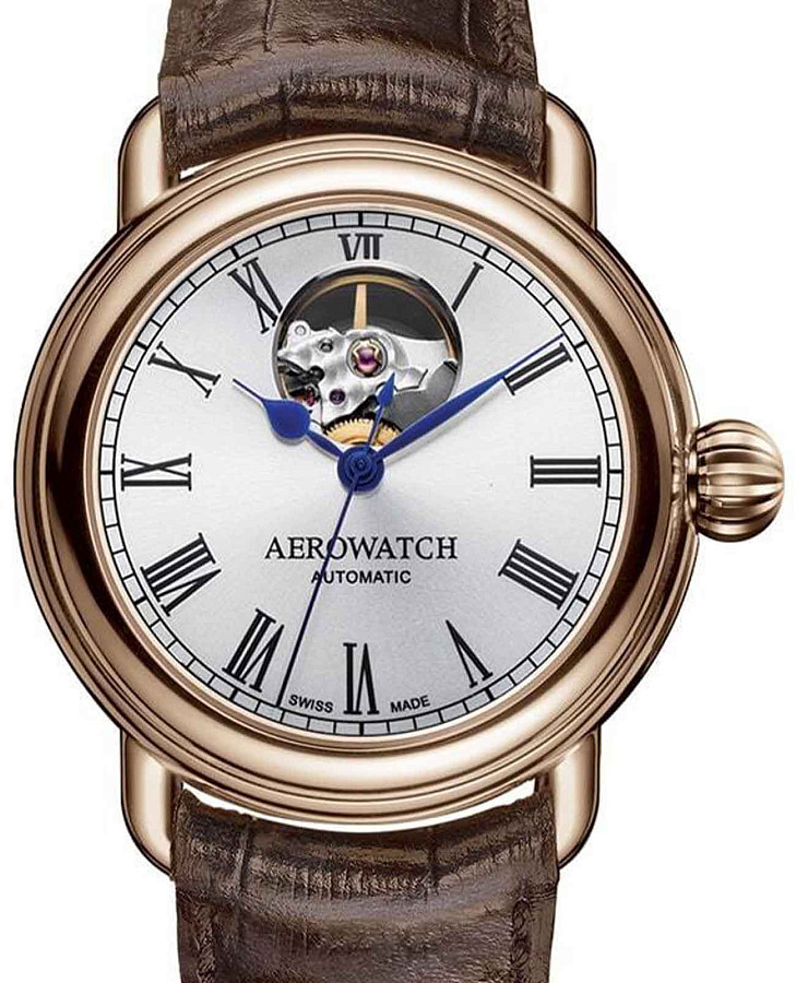 Часы Aerowatch 68900 RO03 — механические, сталь металл