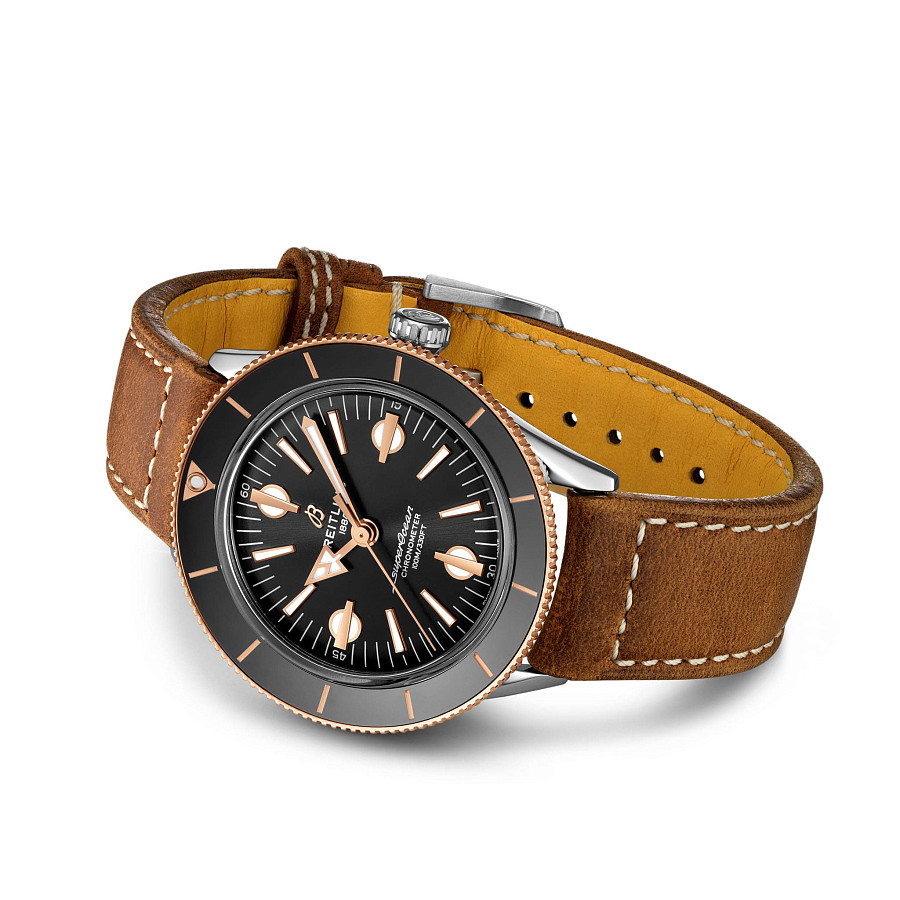 Часы Breitling Superocean Heritage '57 U10370121B1X1 — сталь металл золото, Швейцария