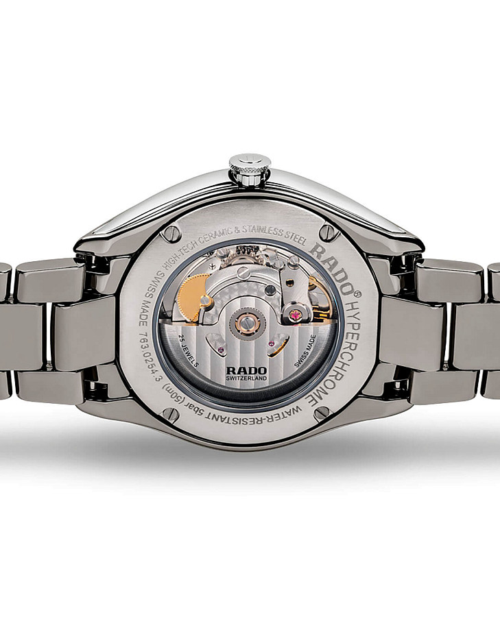 Часы Rado Hyperchrome Automatic R32254202 — синий, сталь металл керамика