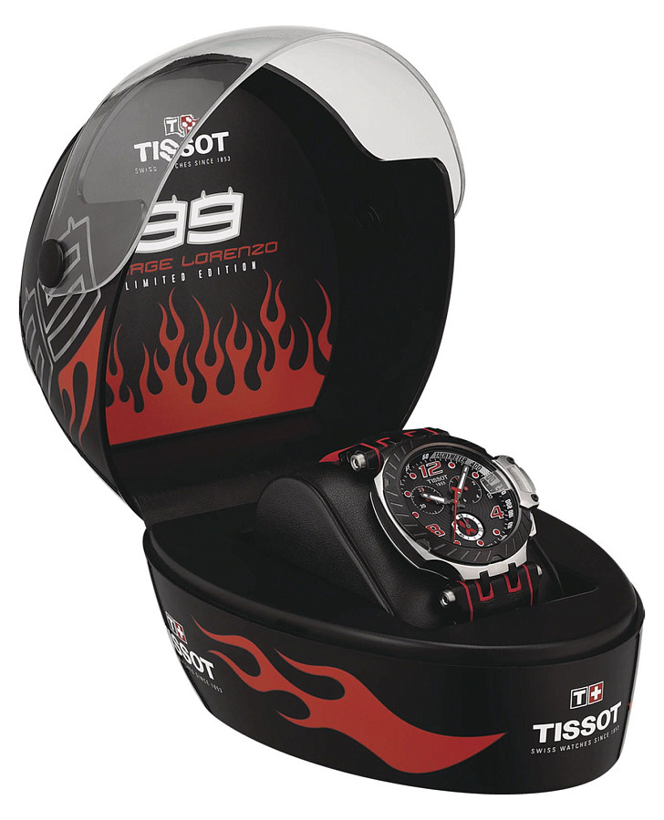 Часы Tissot T-Race Jorge Lorenzo 2020 T115.417.27.057.02 — черный, кварцевые