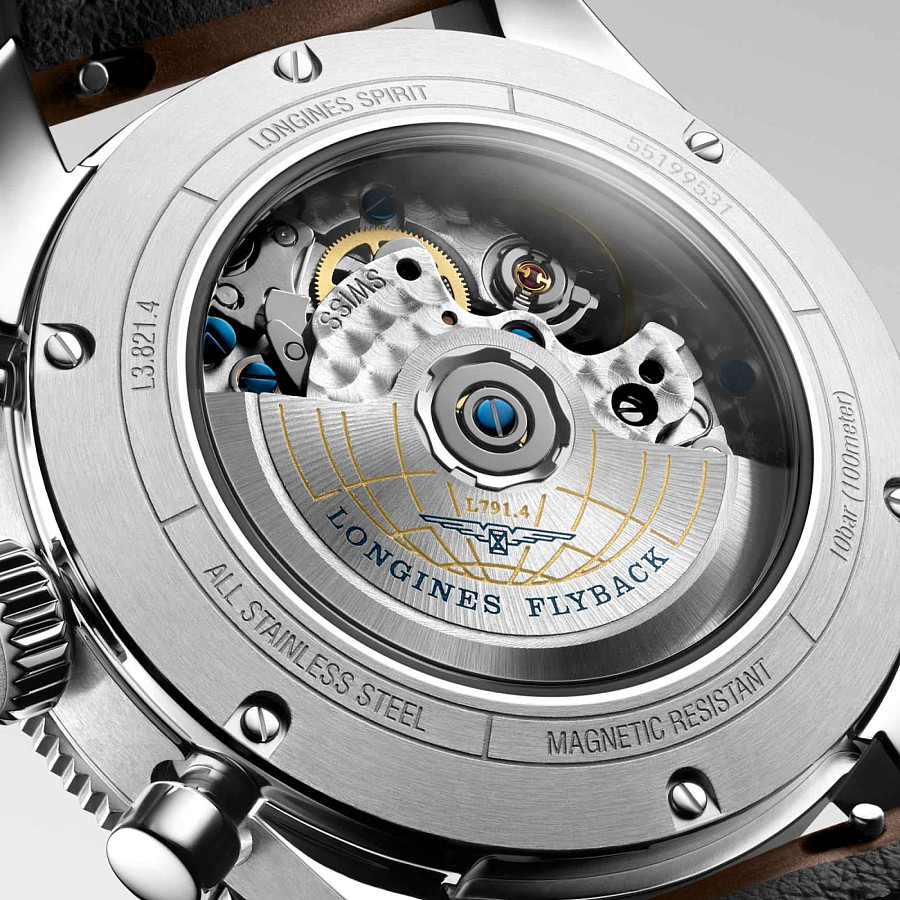 Часы Longines Spirit L3.821.4.53.2 — артикул L38214532