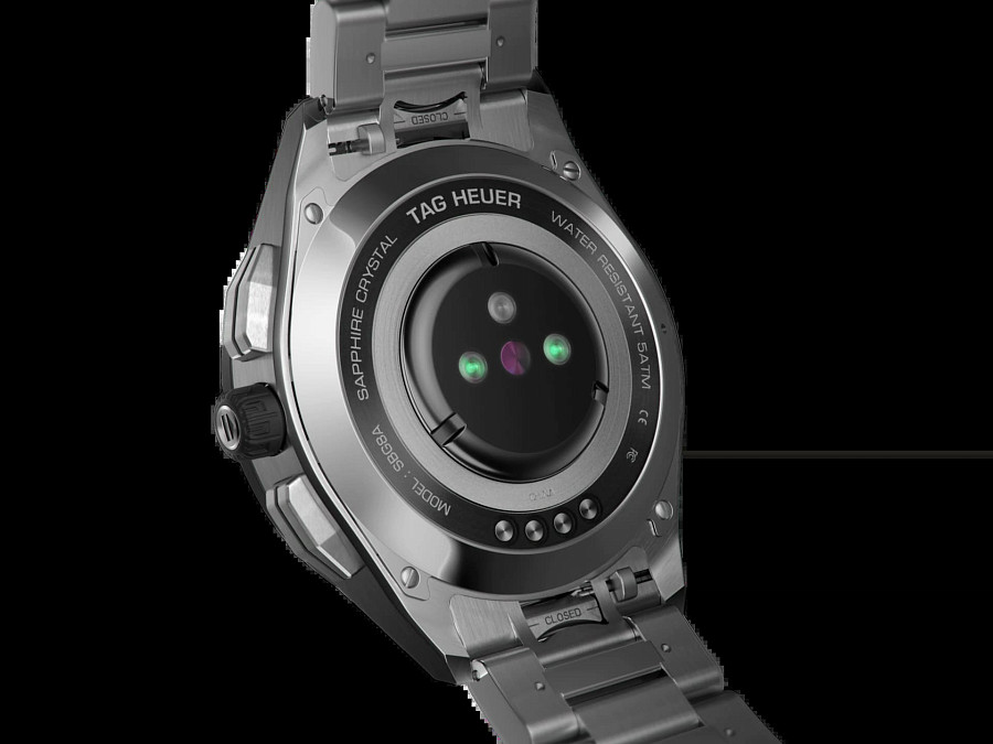 Часы TAG Heuer Connected Calibre E3 - 45 mm SBG8A10.BA0646 — сталь керамика металл, нержавеющая сталь