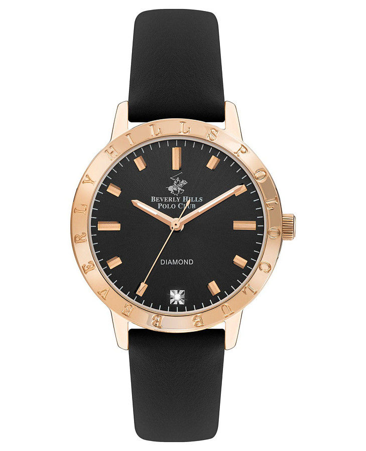Часы Beverly Hills Polo Club BP3387C.451 — женские, черный