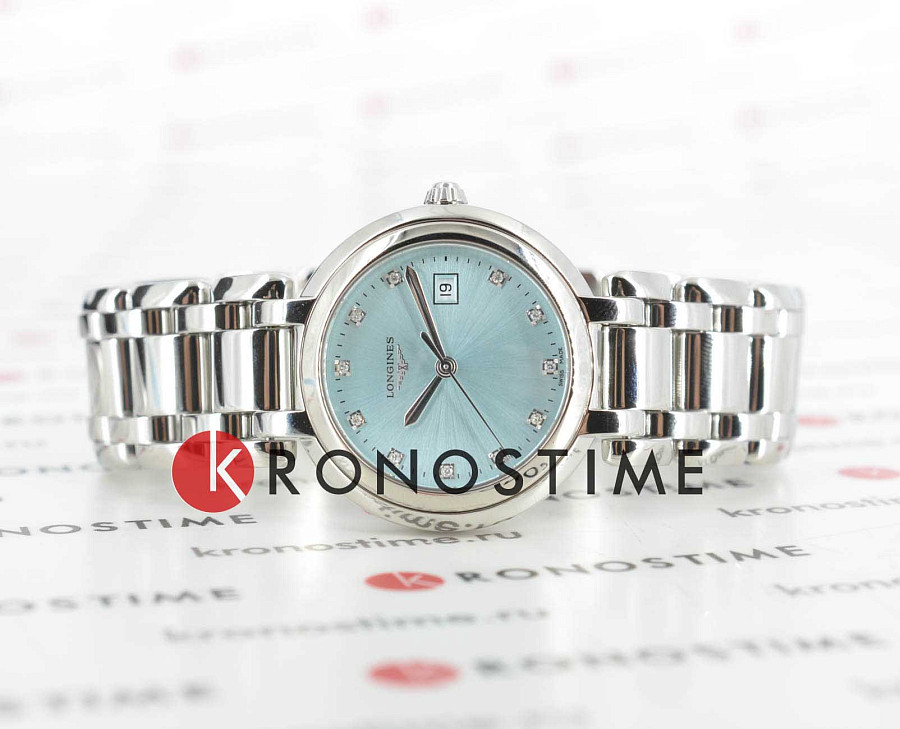 Часы Longines PrimaLuna L8.122.4.90.6 — кварцевые, металл сталь