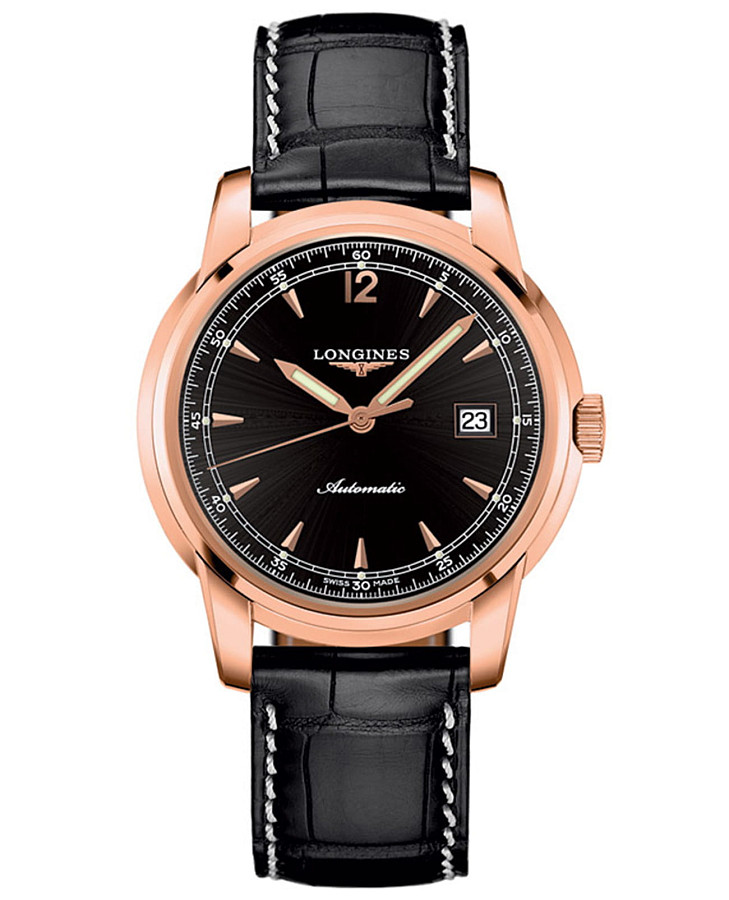 Часы Longines Master Collection L2.766.8.59.4 — мужские, черный