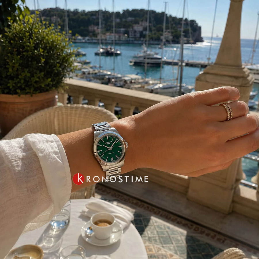 Часы Longines Conquest 34 mm L3.460.4.09.6 — Швейцария, женские
