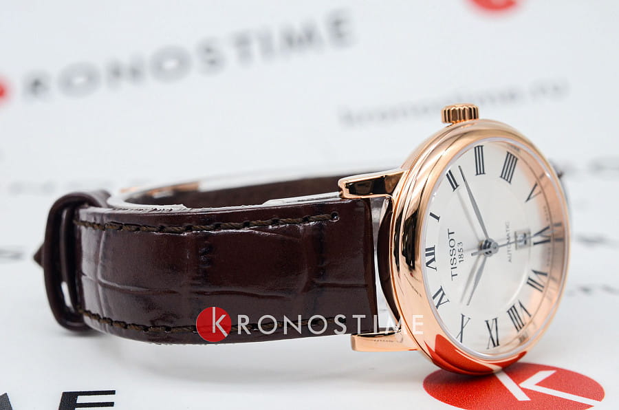 Часы Tissot Carson Premium Automatic Lady T122.207.36.033.00 — сталь металл, Швейцария