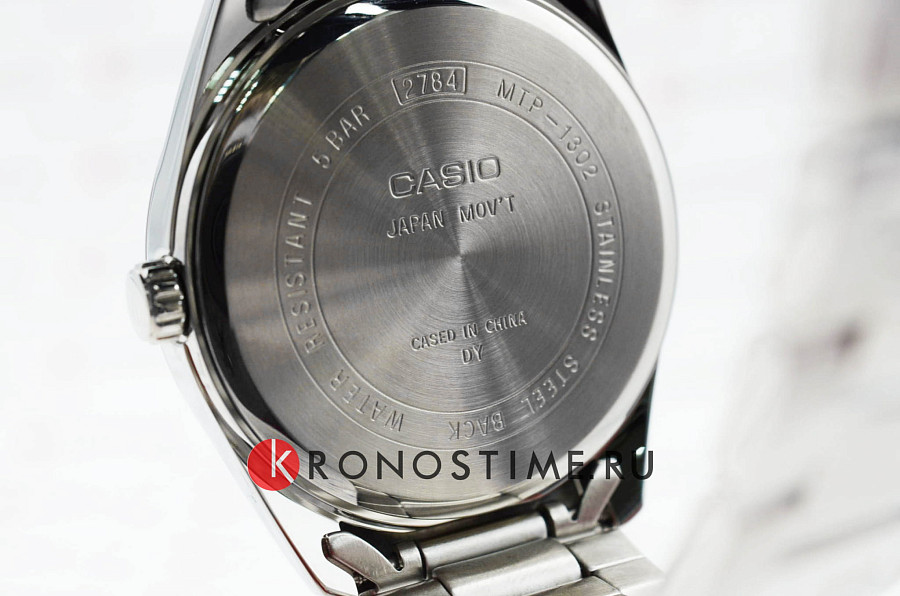 Часы Casio Collection MTP-1302PD-7A1 — сталь металл, Япония