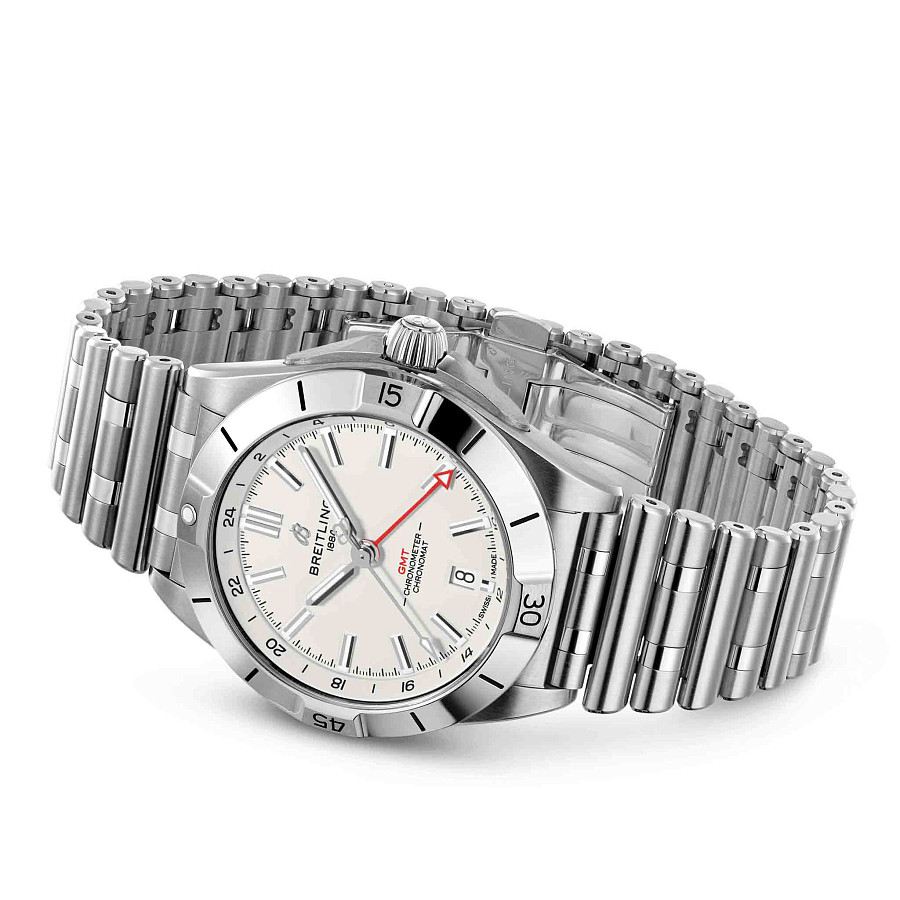 Часы Breitling Chronomat Automatic GMT 40 A32398101A1A1 — нержавеющая сталь, мужские