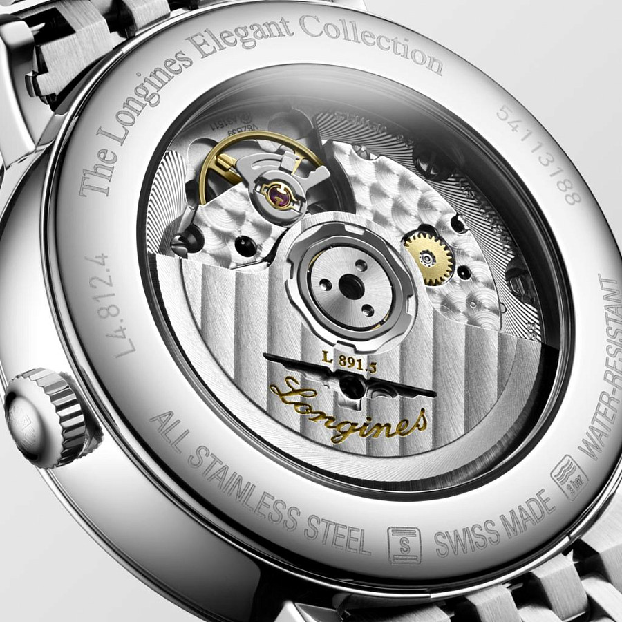 Часы Longines Elegant Collection L4.812.4.11.6 — женские, нержавеющая сталь