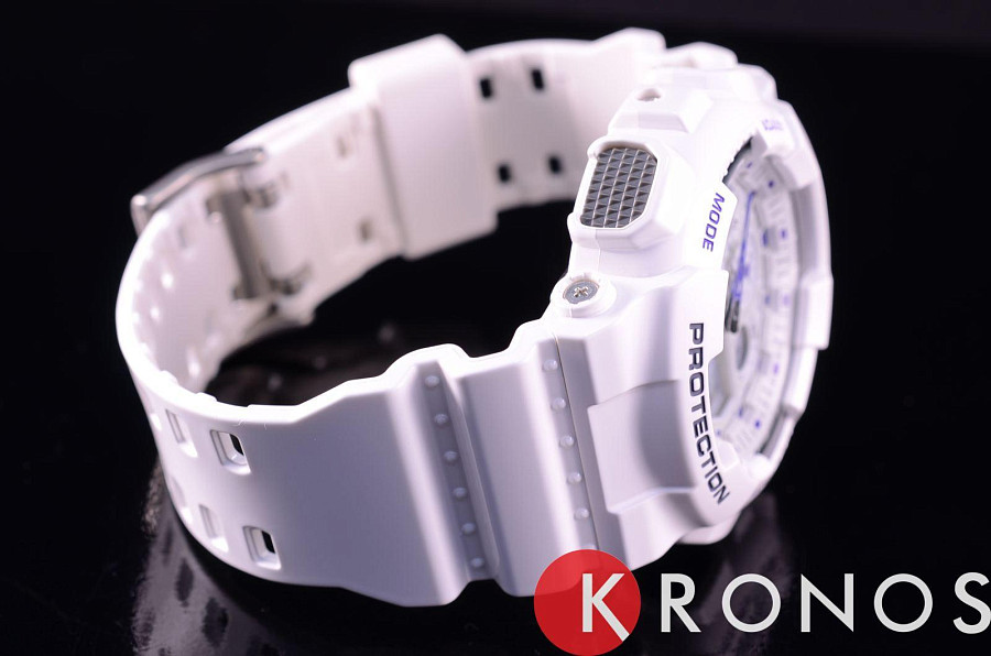 Часы Casio G-Shock GA-100A-7A — мужские, электронные