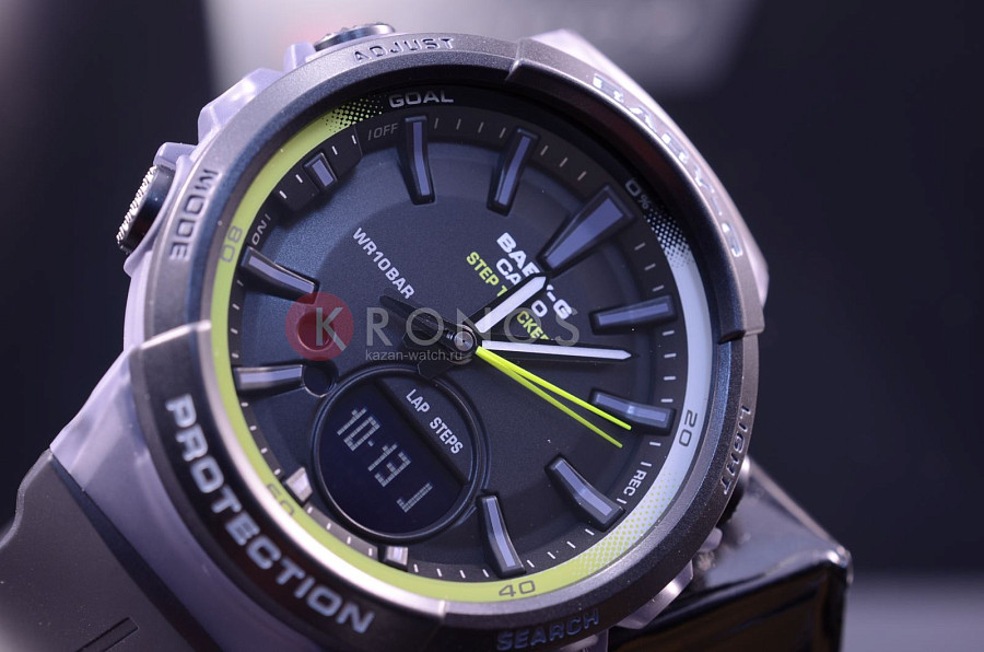 Часы Casio Baby-G BGS-100-1A — пластик, Япония