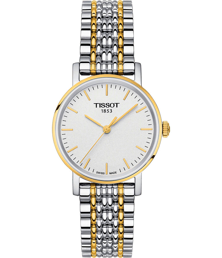Часы Tissot Everytime Small T109.210.22.031.00 — женские, белый