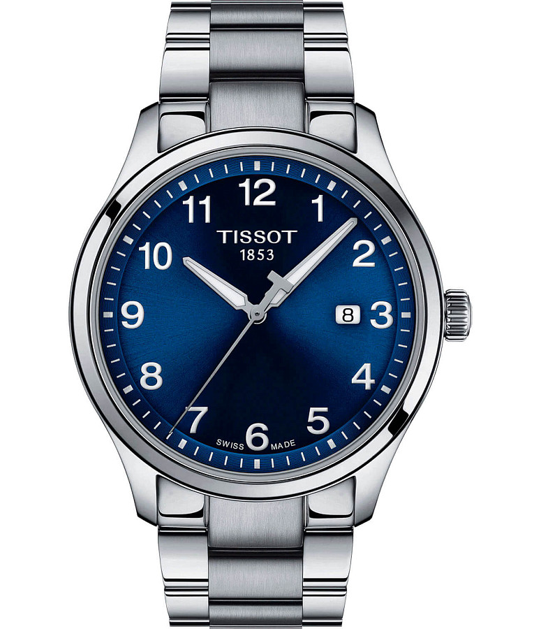 Часы Tissot Gent XL Classic T116.410.11.047.00 — мужские, синий
