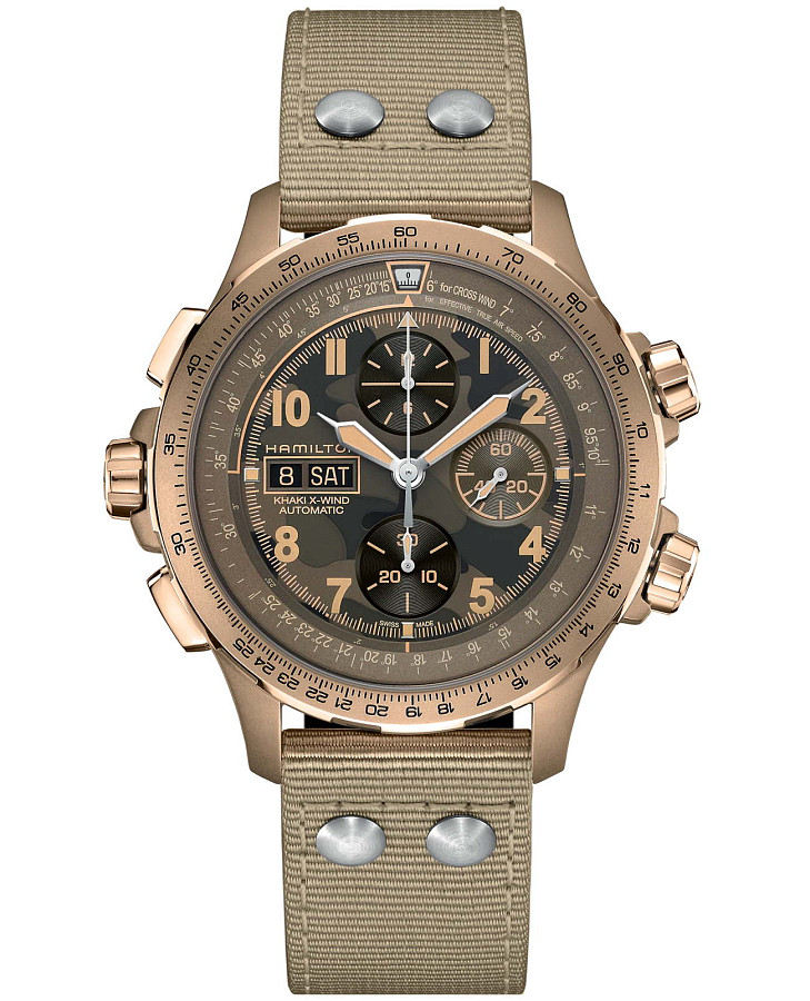 Часы Hamilton Khaki Aviation X-Wind Auto Chrono H77916920 — мужские