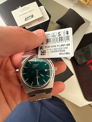 Фото покупателя: Швейцарские наручные часы Tissot PRX T137.410.11.091.00