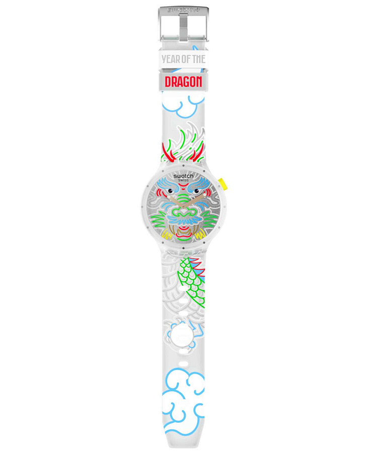 Часы Swatch Big Bold Biosourced Standard SB05Z102 — пластик, Швейцария