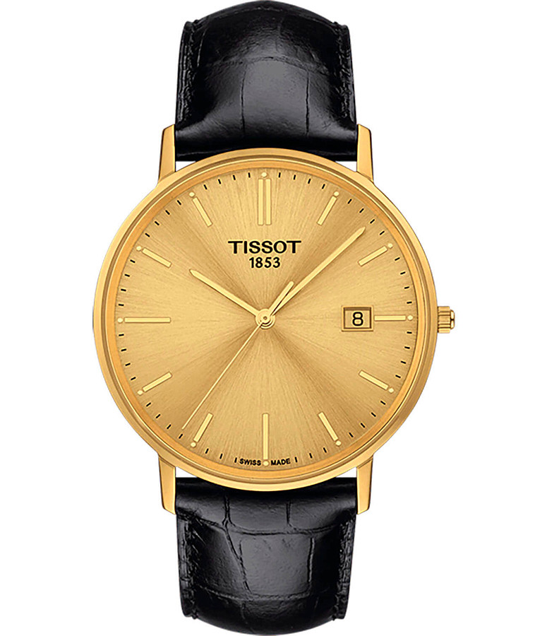 Часы Tissot Goldrun Sapphire 18K Gold T922.410.16.021.00 — мужские, желтый