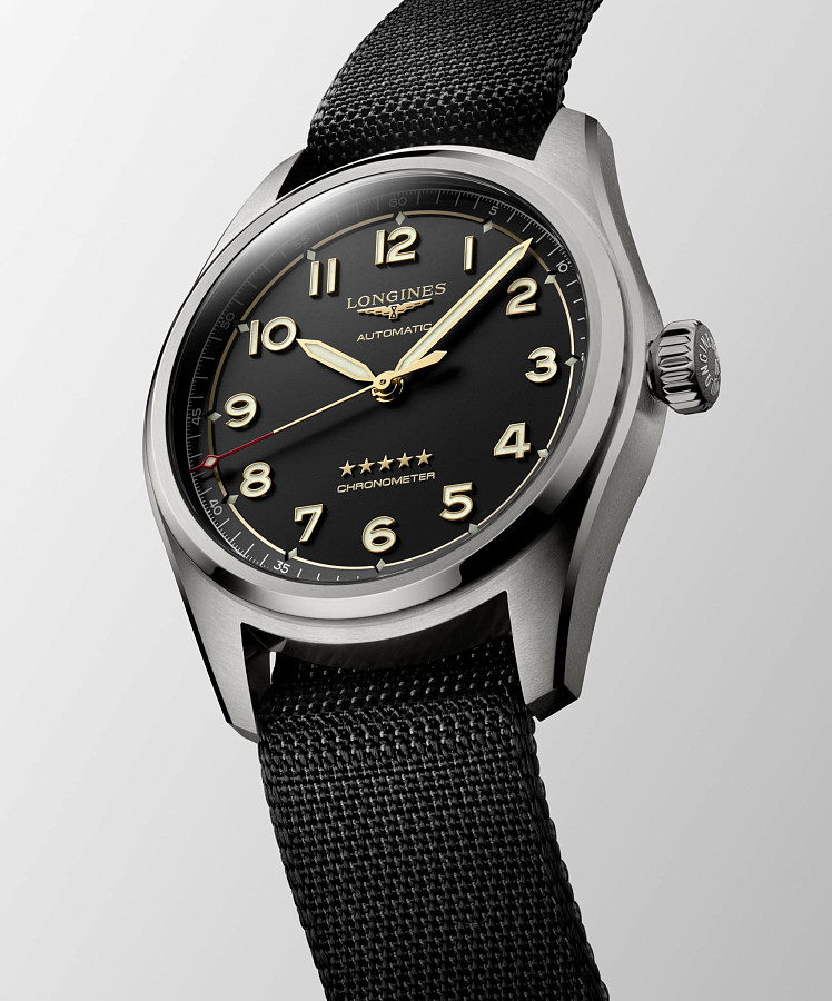 Часы Longines Spirit L3.811.1.53.2 — металл титан, Швейцария