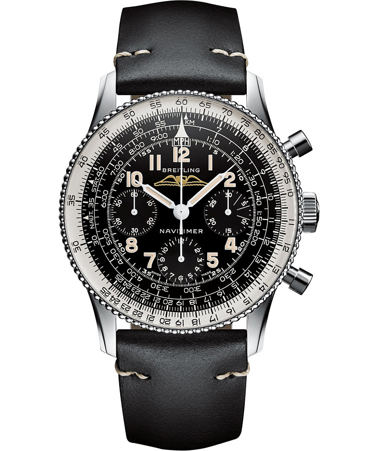 Часы Breitling Navitimer Ref. 806 1959 Re-Edition AB0910371B1X1 — мужские, черный