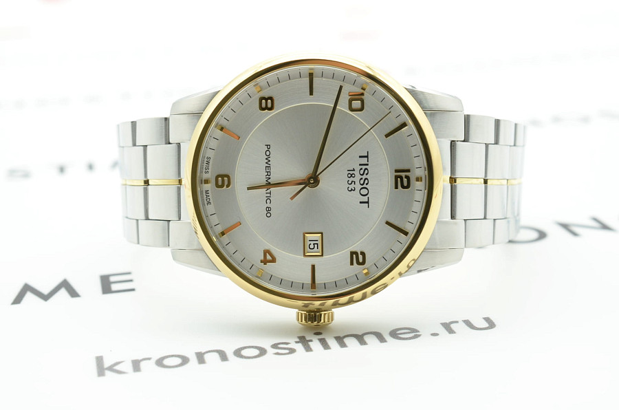 Часы Tissot Luxury Powermatic 80 T086.407.22.037.00 — механические, Швейцария, мужские