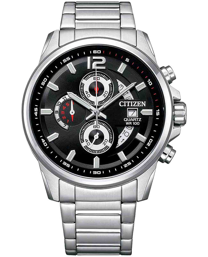 Часы Citizen Chronograph AN3690-56E — мужские, черный
