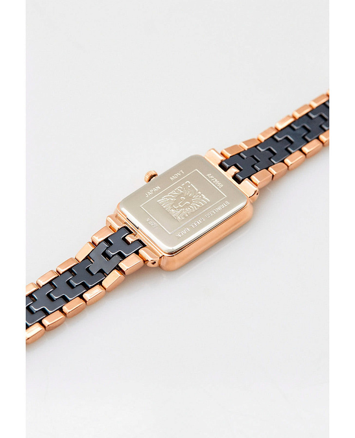 Часы Anne Klein Diamond Dial 3668NVRG — США, кварцевые