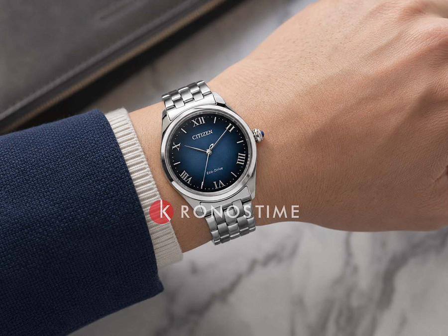Часы Citizen Eco-Drive EM1140-80L — нержавеющая сталь, женские