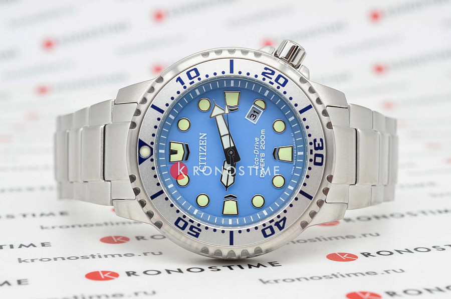 Часы Citizen Promaster BN0165-55L — кварцевые, металл сталь
