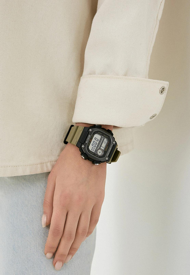 Часы Casio Collection DW-291HX-5AVDF (DW-291HX-5A) — кварцевые, пластик