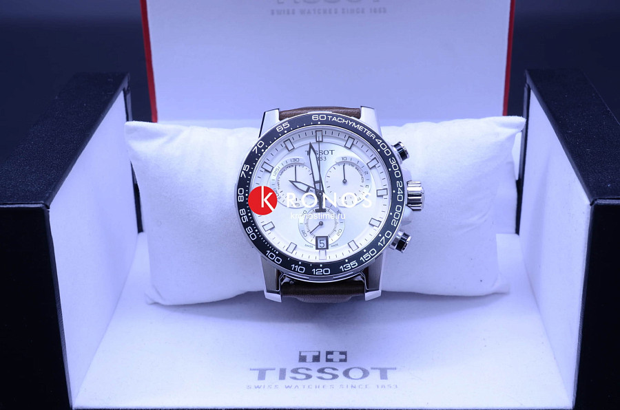 Часы Tissot SuperSport Chrono T125.617.16.031.00 — мужские, кожаный