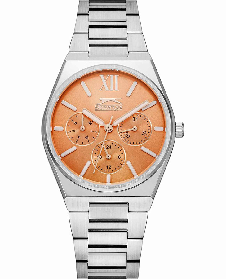 Часы Slazenger SL.09.2243.4.07 — женские, оранжевый