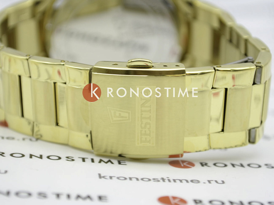 Часы Festina Chrono Sport F20541/4 — черный, сталь металл