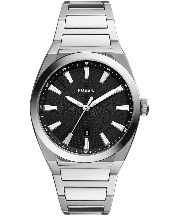 Часы Fossil FB-02 FS5821 — мужские, черный