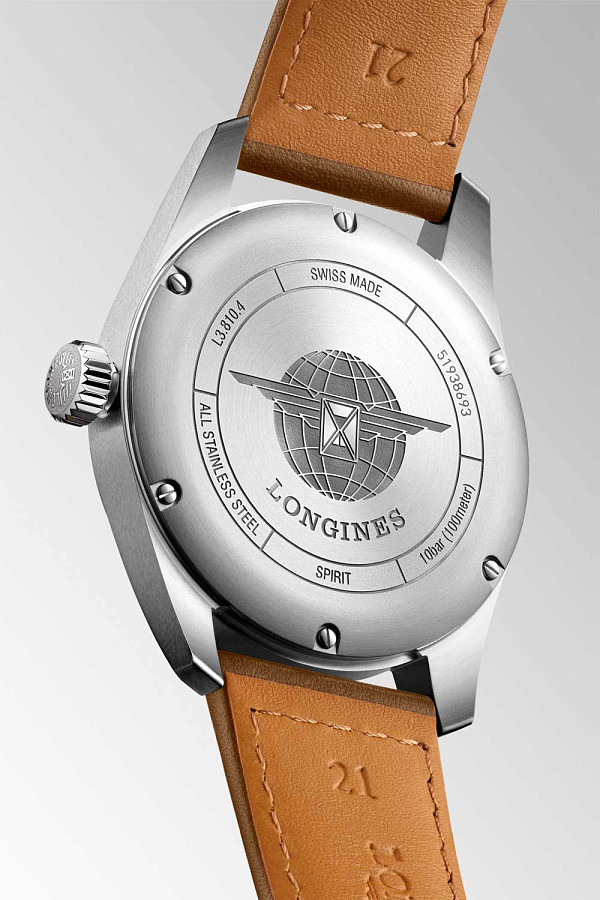 Часы Longines Spirit L3.810.4.73.4 — механические, сталь