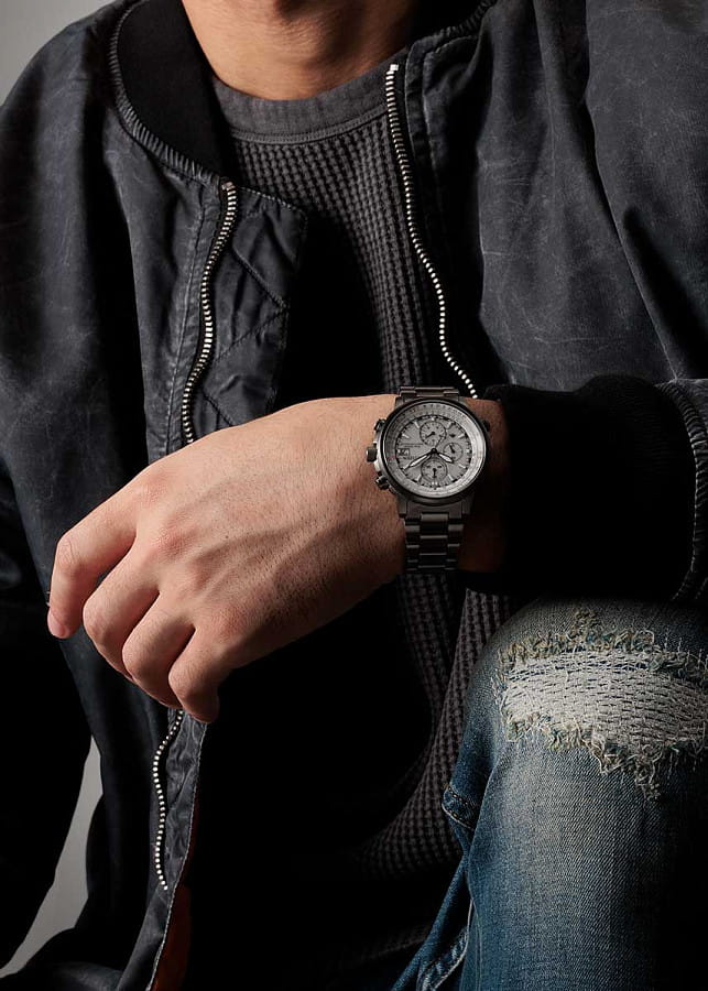 Часы Citizen Promaster AT8304-57A — кварцевые, металл сталь