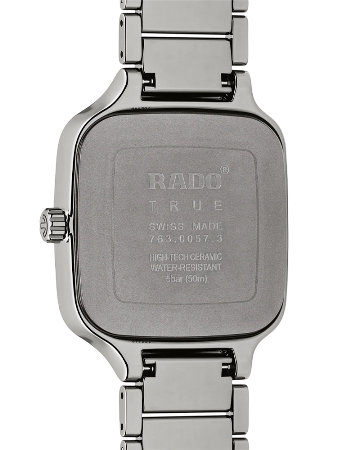 Часы Rado True Square R27079312 — кварцевые, керамика