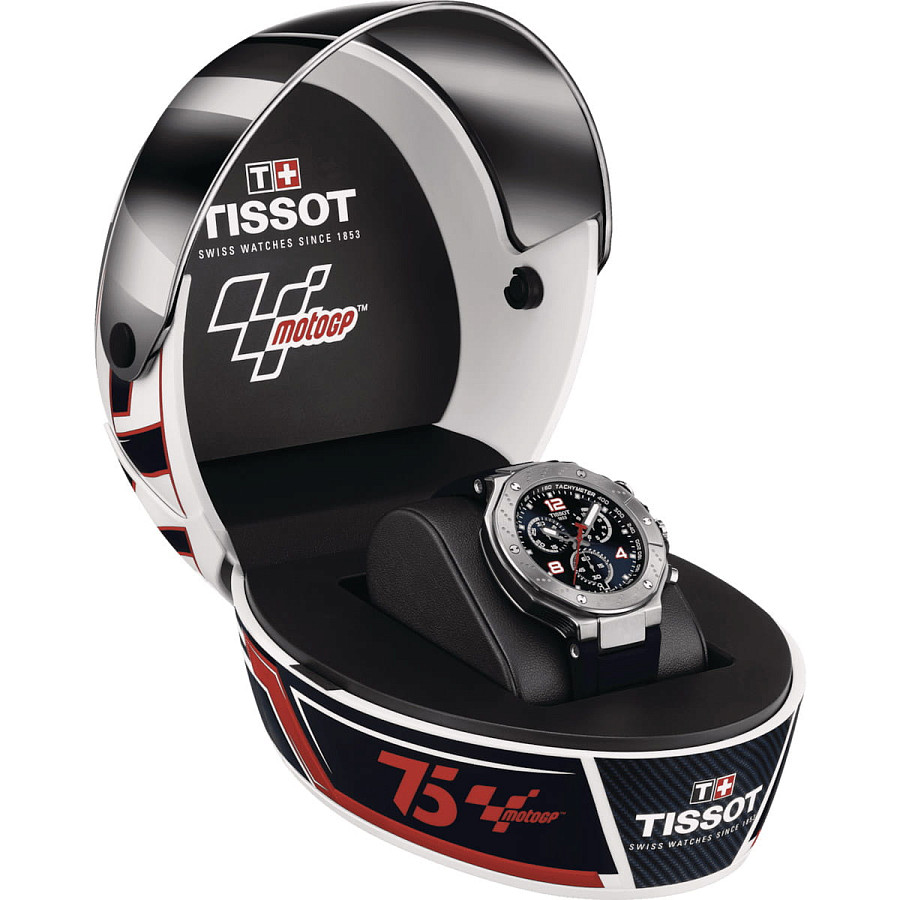 Часы Tissot T-Race MotoGP™ Chronograph 2024 Limited Edition T141.417.17.047.00 — синий, металл сталь