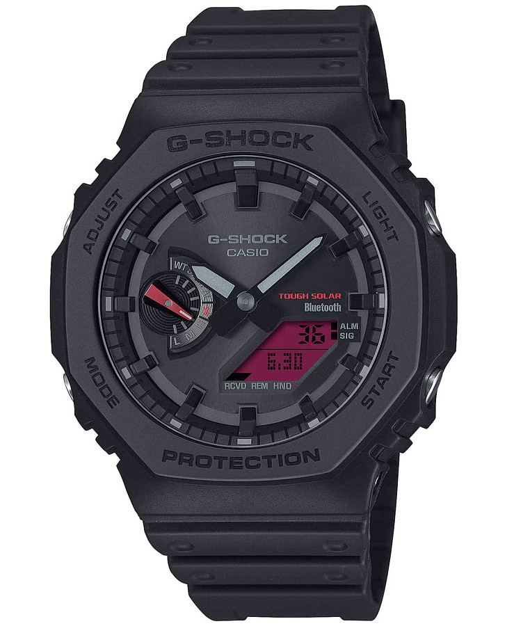Часы Casio G-Shock GA-B2100BBR-1A — мужские, черный