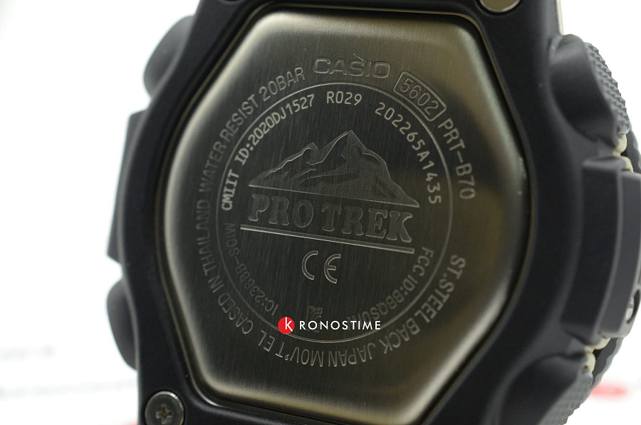 Часы Casio Pro Trek PRT-B70-5 — Япония, кварцевые
