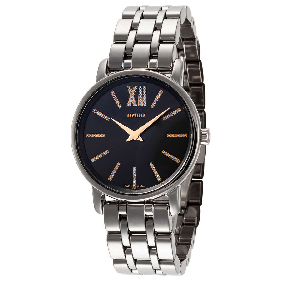 Часы Rado Diamaster R14064707 — кварцевые, керамика