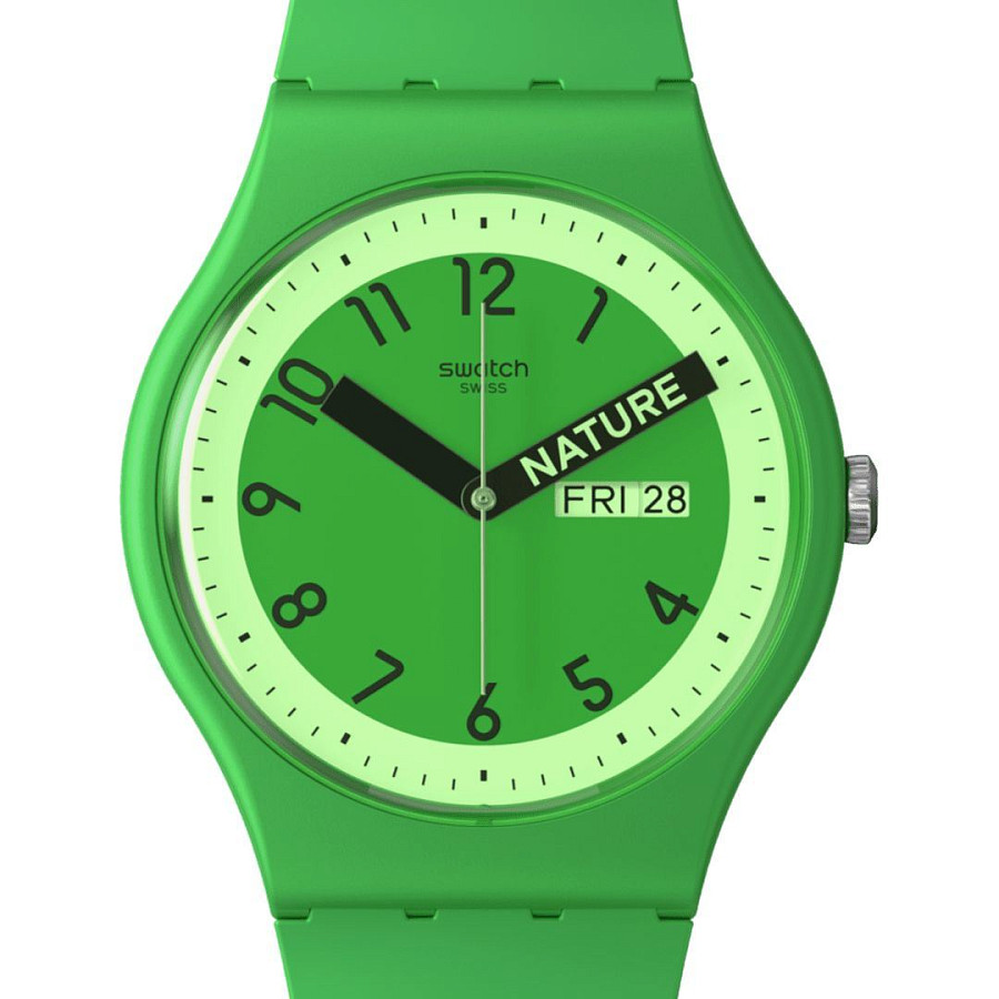 Часы Swatch New Gent Biosourced SO29G704 — пластик, Швейцария