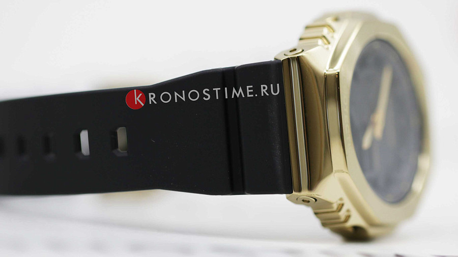 Часы Casio G-Shock GM-S2100GB-1ADR (GM-S2100GB-1A) — сталь металл пластик, мужские, Япония