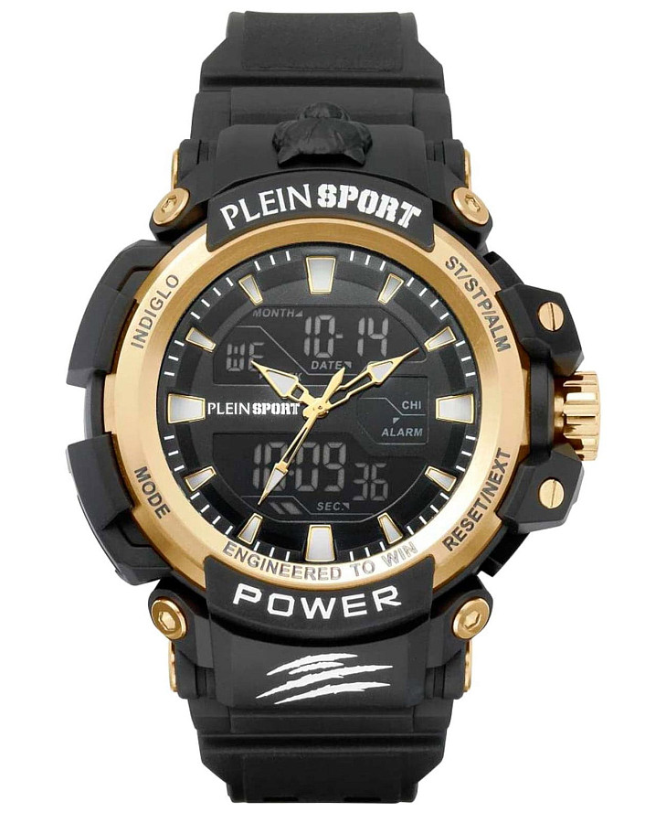 Часы Plein Sport Combat PSNBA0523 — мужские, черный