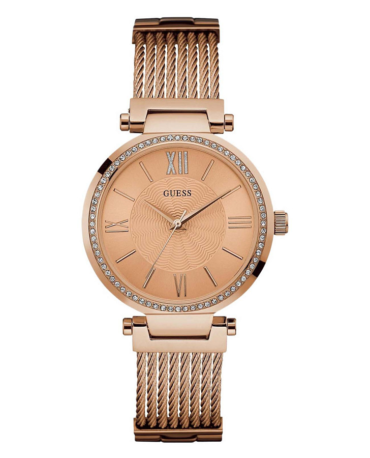 Часы Guess W0638L4 — женские, розовый