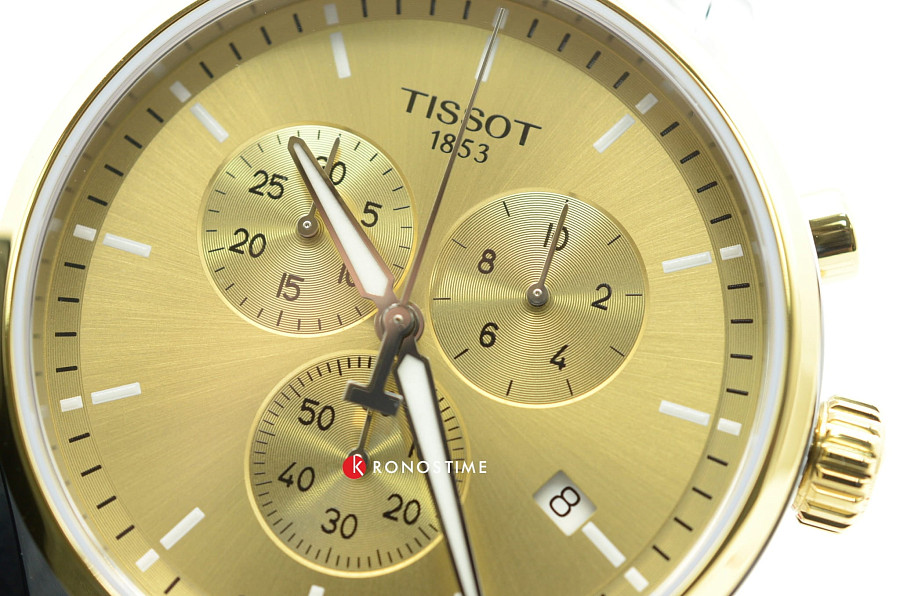 Часы Tissot Chrono XL Classic T116.617.22.021.00 — шампань, сталь металл