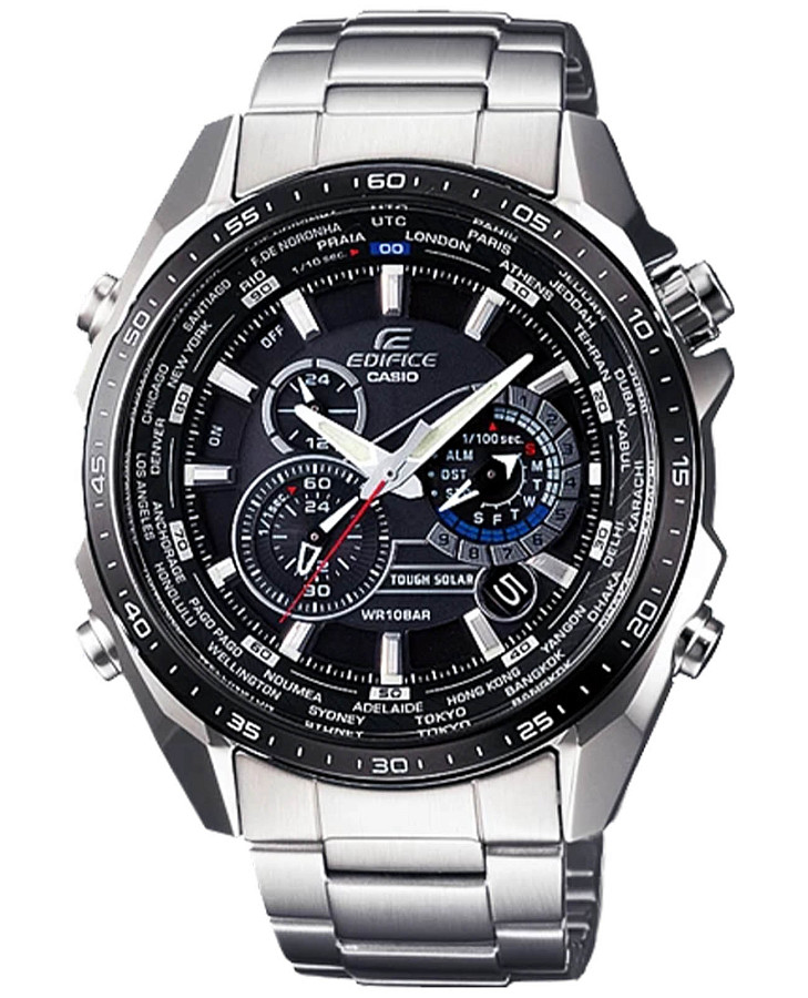 Часы Casio Edifice EQS-500DB-1A1 — мужские, черный