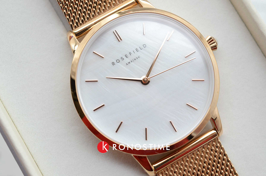 Часы Rosefield Pearl Edit RMRMR-R09 — женские, сталь с ip покрытием