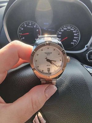 Фото покупателя: Швейцарские наручные часы Tissot PR 100 Sport Chic T101.910.22.116.00