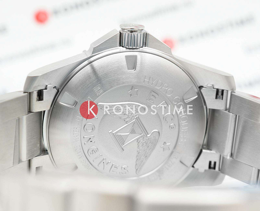 Часы Longines HydroConquest L3.781.4.96.6 — нержавеющая сталь, мужские